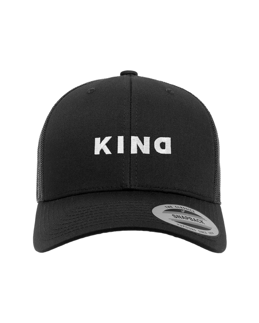 kind.ESSENTIAL Black Trucker Hat
